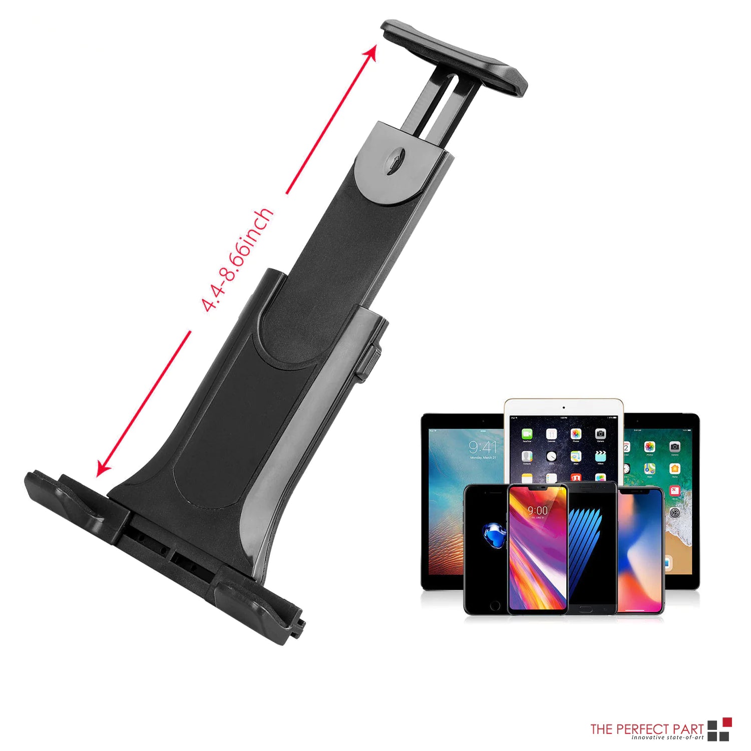 360° Universal Tractor Windshield Holder, Cellphone, Tablet, iPad, GPS